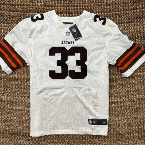 Cleveland Browns Trent Richardson #33 Jersey Mens (52 Men’s or XL) White Nike On - Picture 1 of 6